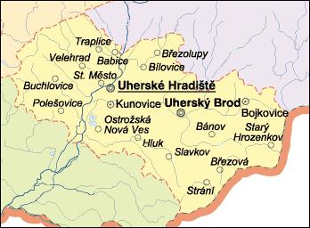 Stěhování okres Uherské Hradiště